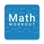 math workout - math games android application logo